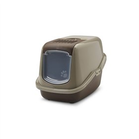 Cat Litter Box Savic Nestor Grey Bronze Plastic