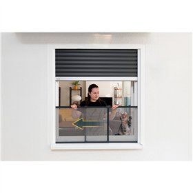 Mosquito net Schellenberg Anthracite 50 x 75-142 cm