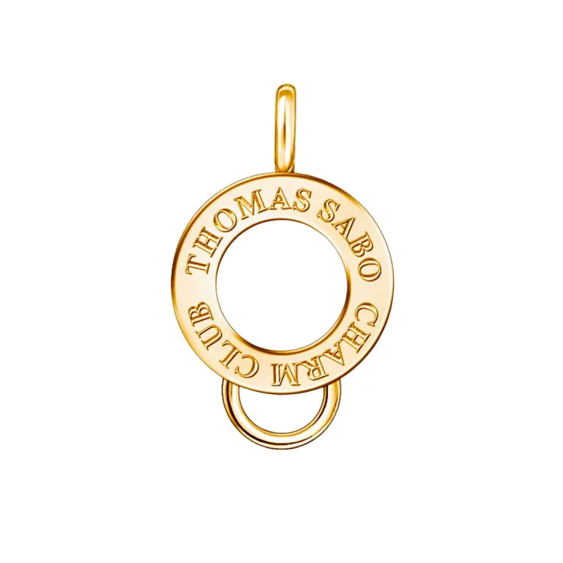 Moteriški karoliukai Thomas Sabo Auksinis 1,5 cm