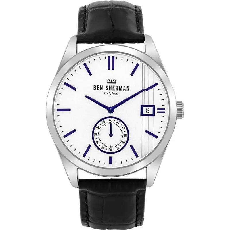 Meeste Kell Ben Sherman Hõbedane (Ø 43 mm)