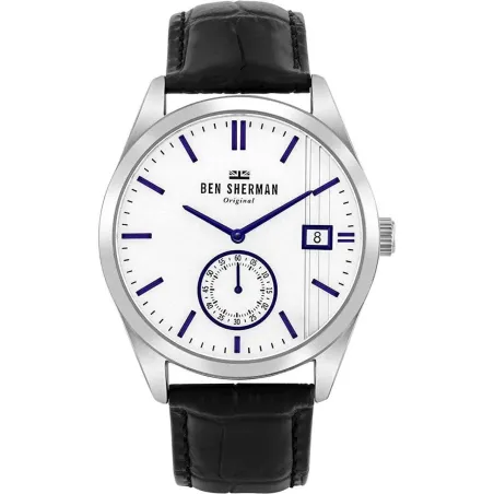 Meeste Kell Ben Sherman Hõbedane (Ø 43 mm)