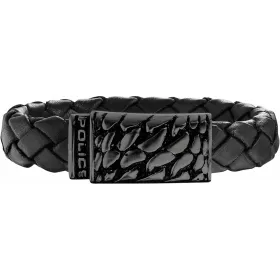 Men's Bracelet Police Leather 21 cm