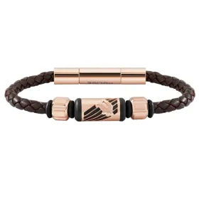 Men's Bracelet Police Leather 19 cm