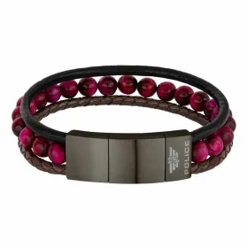 Men's Bracelet Police Resin 19-21 cm