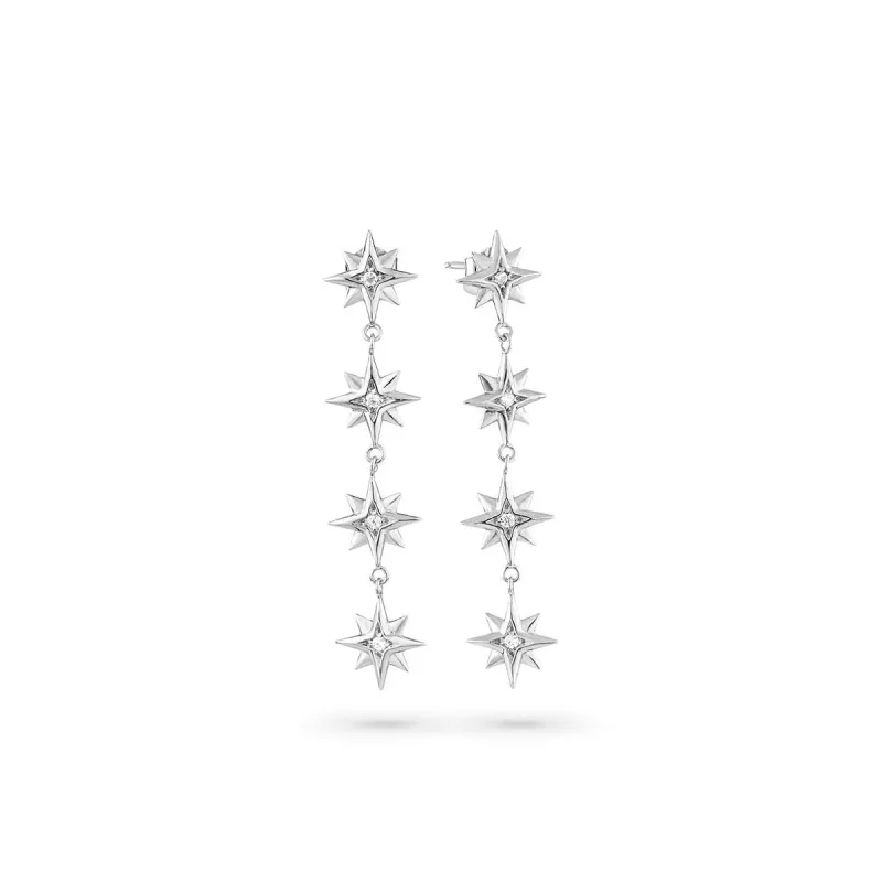 Moteriški auskarai Radiant 5 cm