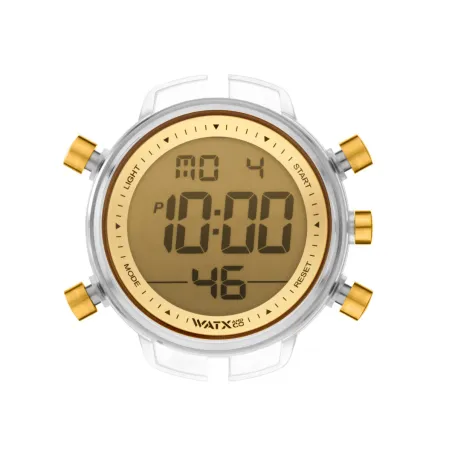 Часы унисекс Watx & Colors Жёлтый (Ø 49 mm)