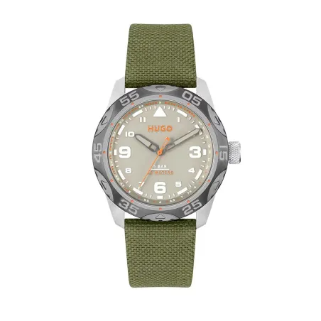 Meeste Kell Hugo Boss Hõbedane (Ø 42 mm)