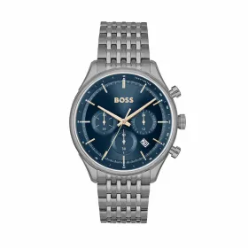 Часы унисекс Hugo Boss Тёмно Синий Темно-серый (Ø 45 mm)