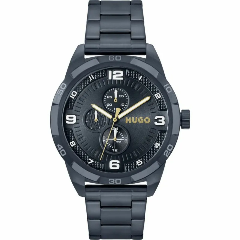 Часы унисекс Hugo Boss Тёмно Синий (Ø 45 mm)