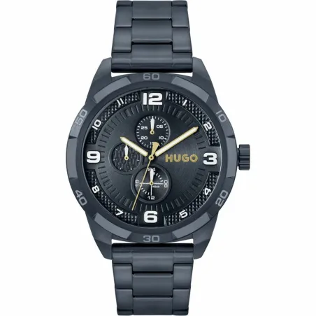 Abiejų lyčių laikrodis Hugo Boss Tamsiai mėlyna (Ø 45 mm)