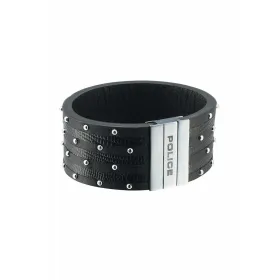 Men's Bracelet Police PJ21872BLB011 Leather 18 cm