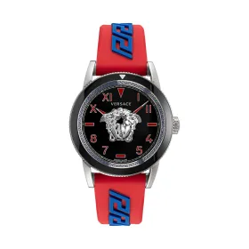 Vīriešu Pulkstenis Versace Sudrabains (Ø 43 mm)