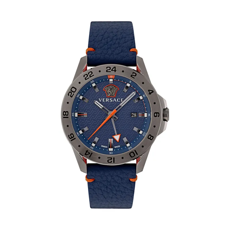 Men's Watch Versace Silver (Ø 45 mm)