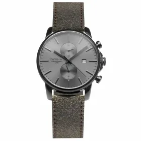Meeste Kell Tayroc Hõbedane (Ø 42 mm)