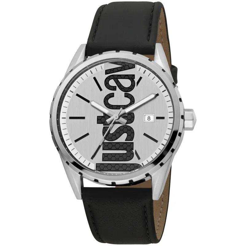 Meeste Kell Just Cavalli Hõbedane (Ø 42 mm)
