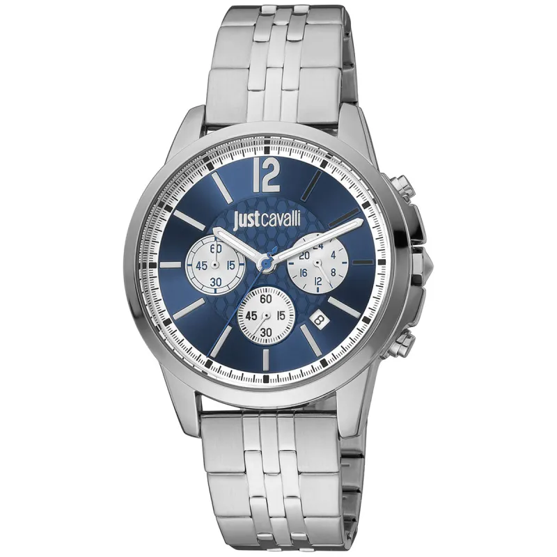 Laikrodis vyrams Just Cavalli Sidabras (Ø 42 mm)