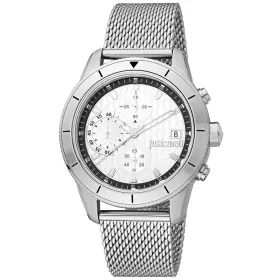 Meeste Kell Just Cavalli Hõbedane (Ø 42 mm)