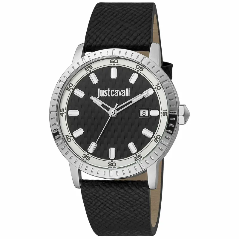 Laikrodis vyrams Just Cavalli Sidabras (Ø 42 mm)
