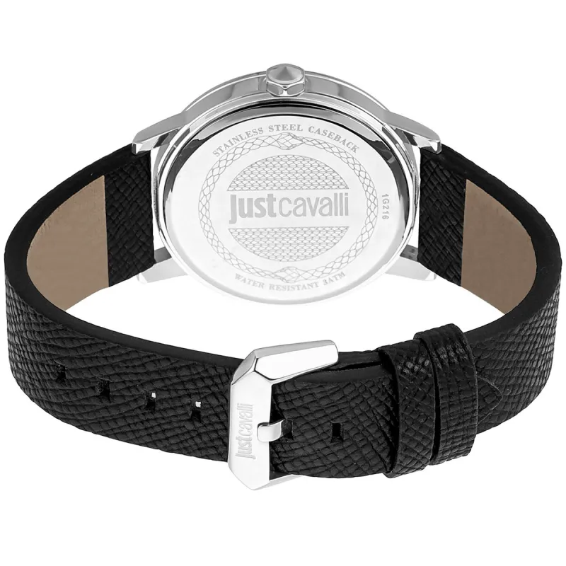 Meeste Kell Just Cavalli Hõbedane (Ø 42 mm)