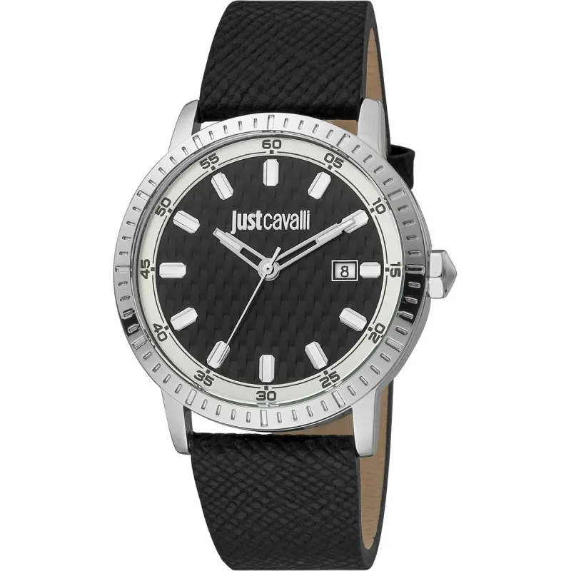 Laikrodis vyrams Just Cavalli Sidabras (Ø 42 mm)