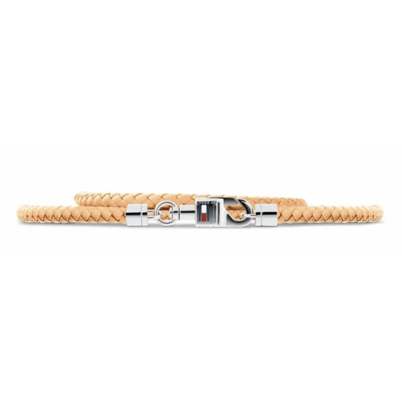 Мужские браслеты Tommy Hilfiger Кожа 24 cm