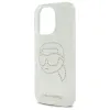Karl Lagerfeld IML Rhinestones Karl Head - Case for iPhone 16 Pro Max (transparent)