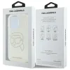 Karl Lagerfeld IML Rhinestones Karl Head - Case for iPhone 16 Pro Max (transparent)
