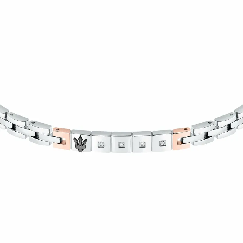 Men's Bracelet Maserati Stainless steel 21,5 cm