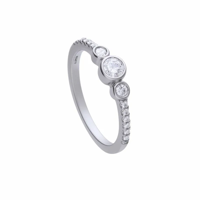 Naisten sormus Diamonfire 6120621082160 (16)