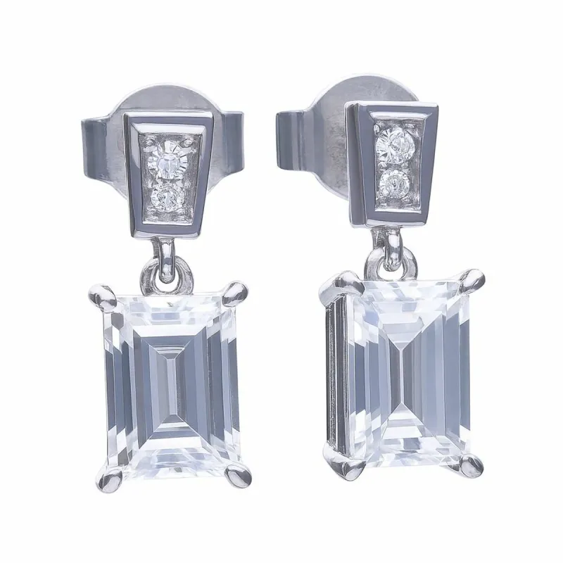 Naisten korvakorut Diamonfire 3 cm