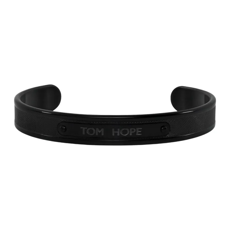 Naisten rannekorut Tom Hope TMBLACK 15 cm
