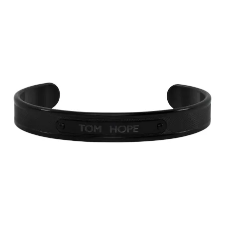 Naisten rannekorut Tom Hope TMBLACK 15 cm
