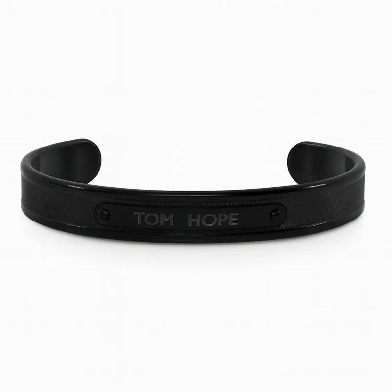 Ladies' Bracelet Tom Hope TMBLACK 15 cm