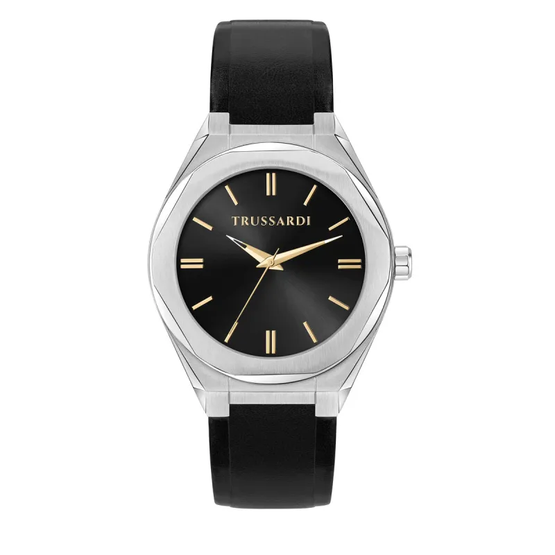 Meeste Kell Trussardi Hõbedane (Ø 42 mm)