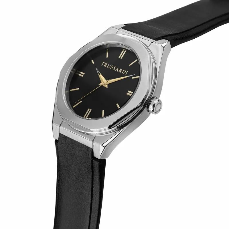 Meeste Kell Trussardi Hõbedane (Ø 42 mm)