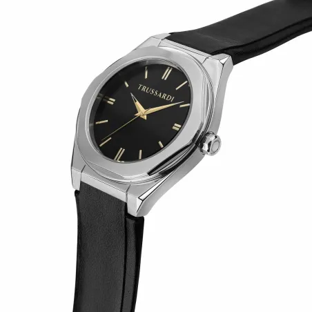 Meeste Kell Trussardi Hõbedane (Ø 42 mm)