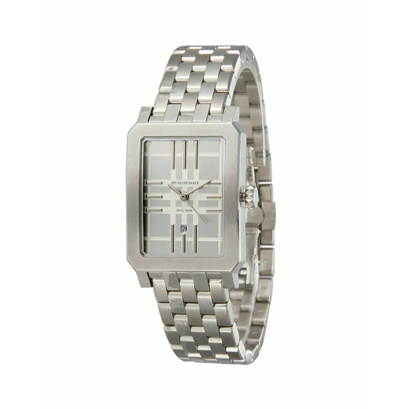 Meeste Kell Burberry Hõbedane (Ø 32 mm)