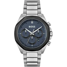 Meeste Kell Hugo Boss Hõbedane (Ø 43 mm)
