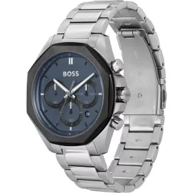 Meeste Kell Hugo Boss Hõbedane (Ø 43 mm)