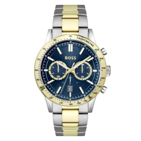 Meeste Kell Hugo Boss Hõbedane (Ø 44 mm)
