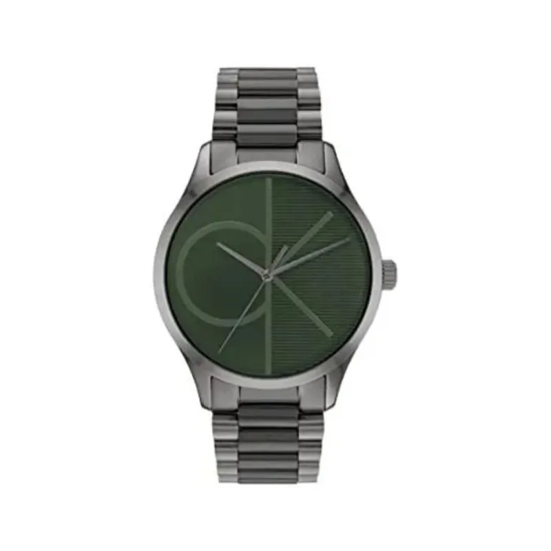 Vīriešu Pulkstenis Calvin Klein Sudrabains (Ø 40 mm)