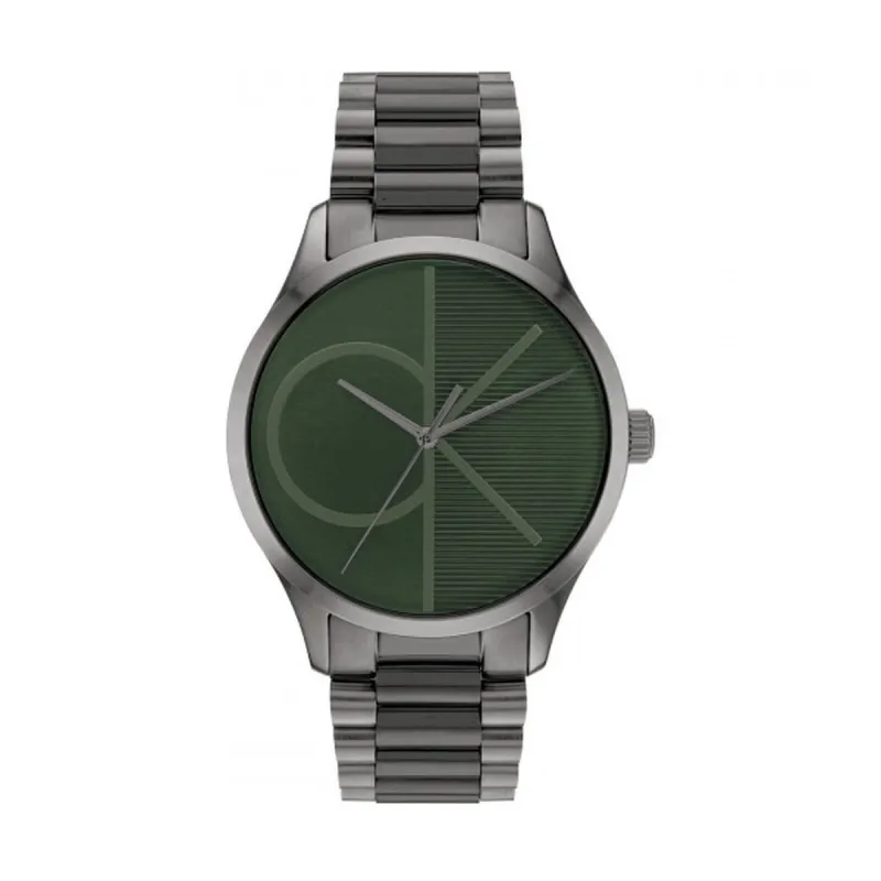 Vīriešu Pulkstenis Calvin Klein Sudrabains (Ø 40 mm)