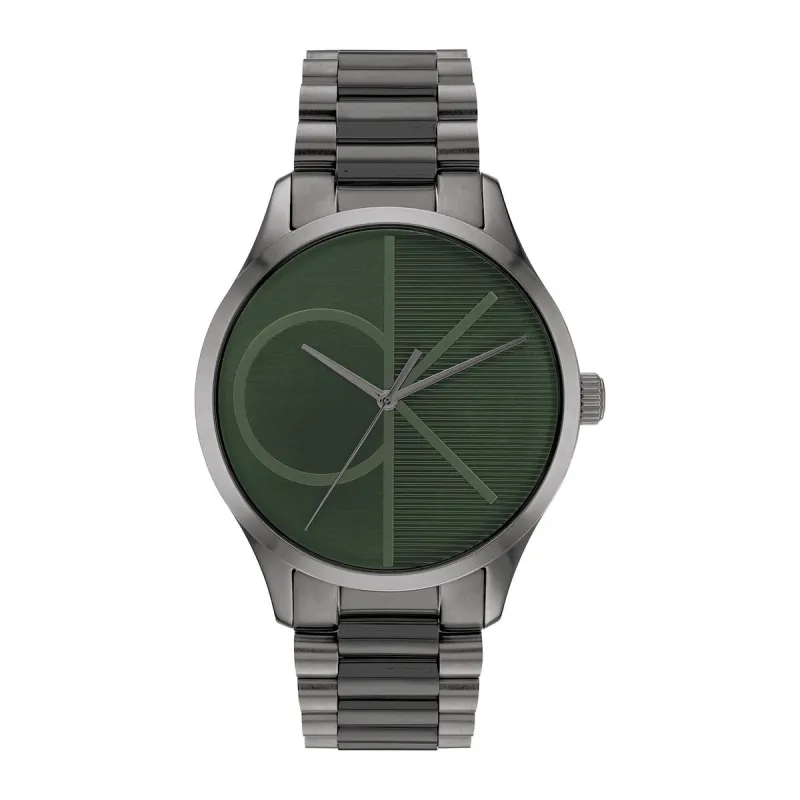 Vīriešu Pulkstenis Calvin Klein Sudrabains (Ø 40 mm)