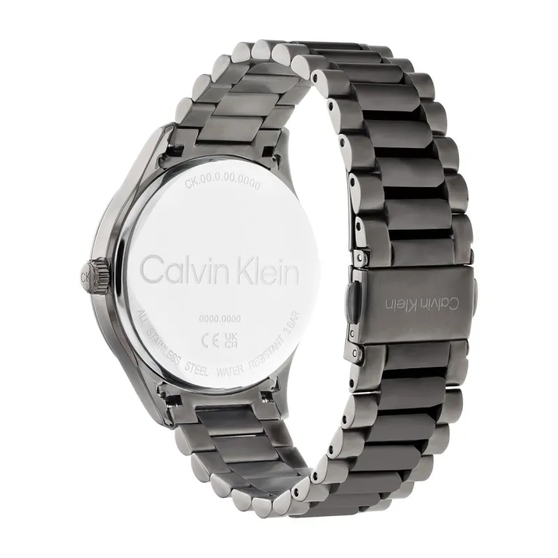 Vīriešu Pulkstenis Calvin Klein Sudrabains (Ø 40 mm)