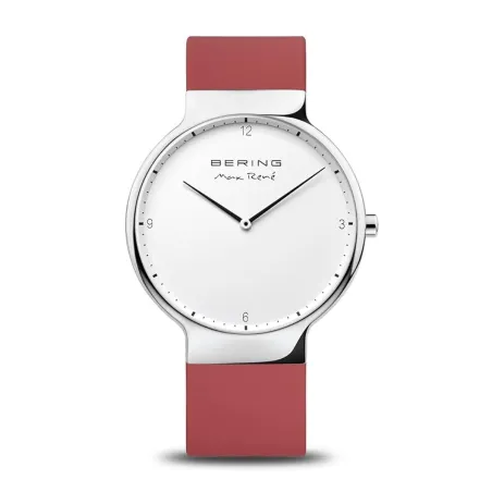Vīriešu Pulkstenis Bering Sudrabains (Ø 40 mm)