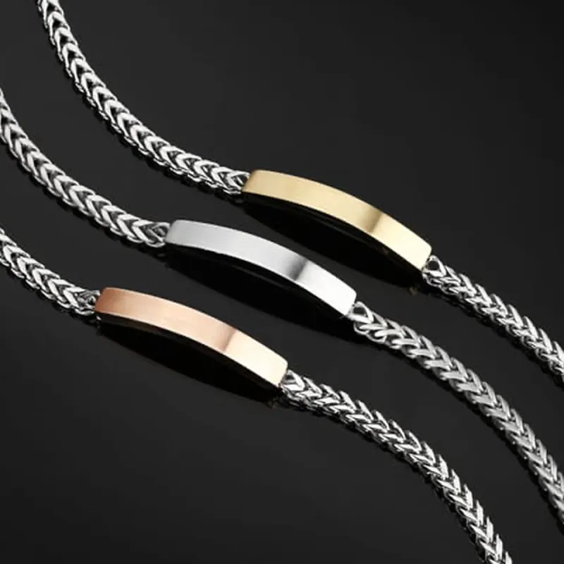 Miesten rannekorut Sector Teräs 22 cm Hopeinen
