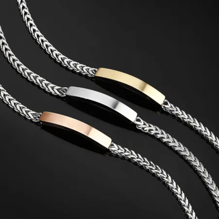 Men's Bracelet Sector Steel 22 cm Silver