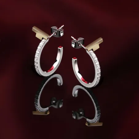 Женские серьги Trussardi 2 cm