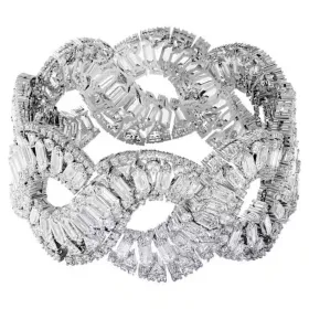 Bracelet Swarovski Grey 18 cm