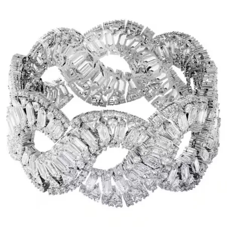 Bracelet Swarovski Grey 18 cm